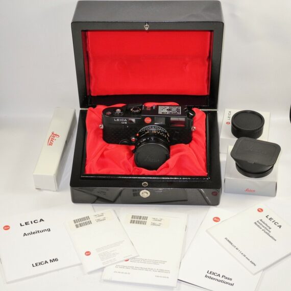 LEICA M6 "Ein Stück Camera Set with Leica 35/1,4mm Asph matching lens,box,and paperwork ,Mint/- Nice Rare set / SOLD