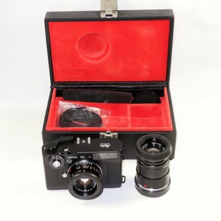 Leica CL "50 Jahre"  With 2 Leica lenses 40/2mm & 90/4mm in original box ,original paperwork Ex++/Mint- / Free shipping (USA)
