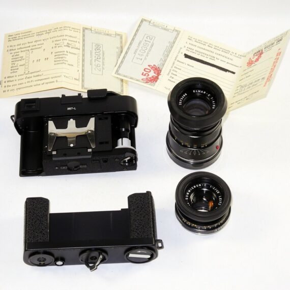 Leica CL "50 Jahre"  With 2 Leica lenses 40/2mm & 90/4mm in original box ,original paperwork Ex++/Mint- / Free shipping (USA)