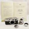 Leica M6J camera set with matching 50/2,8mm lens,box and certificate Mint/- / SOLD