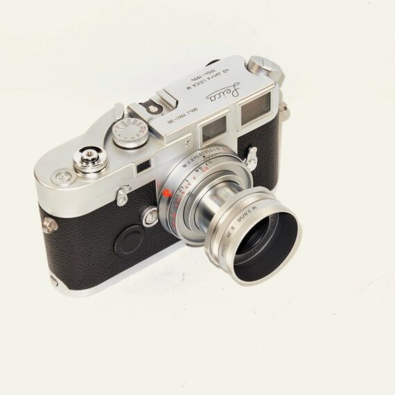 Leica M6J camera set with matching 50/2,8mm lens,box and certificate Mint/- / SOLD