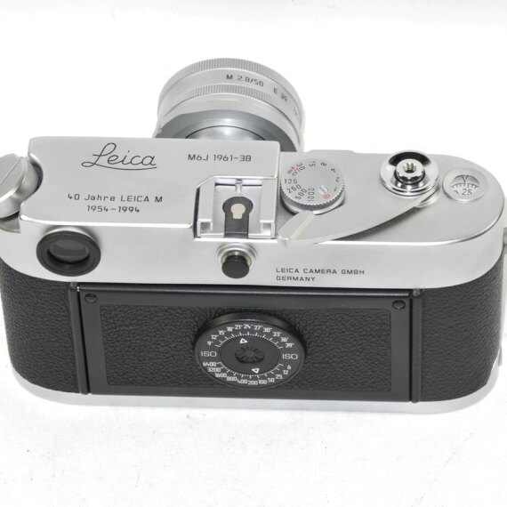 Leica M6J camera set with matching 50/2,8mm lens,box and certificate Mint/- / SOLD