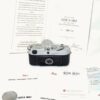 Leica M6J camera set with matching 50/2,8mm lens,box and certificate Mint/- / SOLD