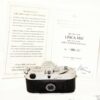 Leica M6J camera set with matching 50/2,8mm lens,box and certificate Mint/- / SOLD