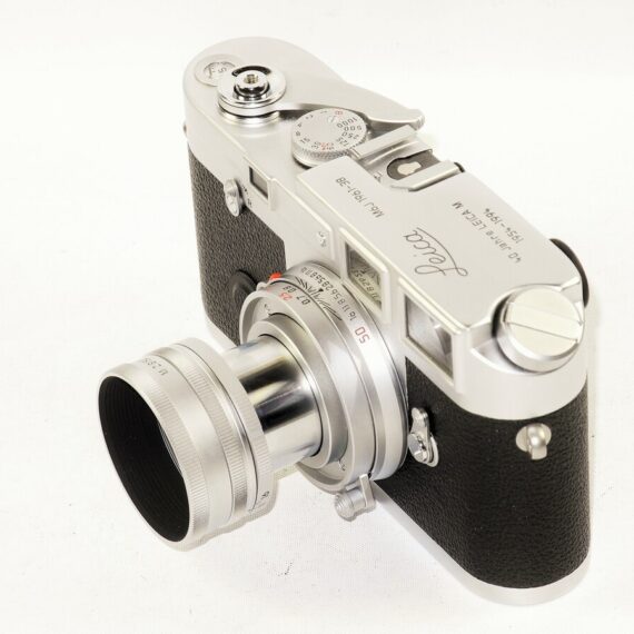 Leica M6J camera set with matching 50/2,8mm lens,box and certificate Mint/- / SOLD