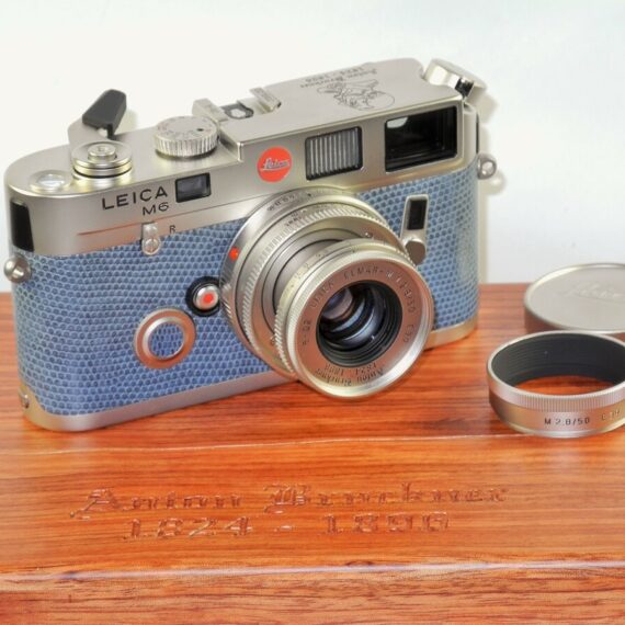 LEICA M6 PLATINUM (10454) ANTON BRUCKNER 1824~1896, 1996 set W/Leica 50mm lens & Leica Original Box Nice Mint/- set