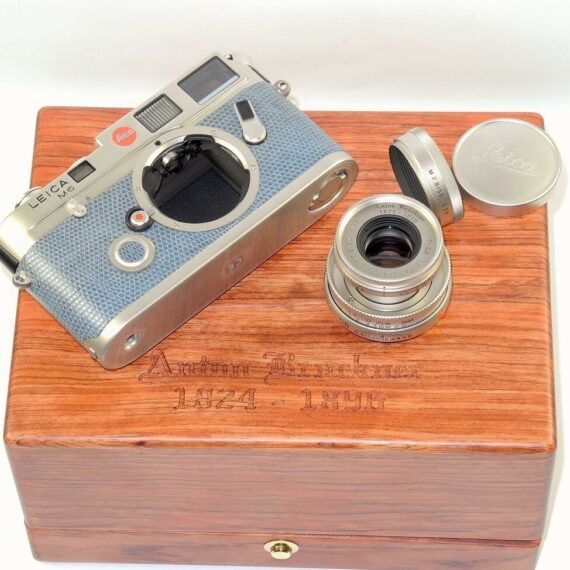LEICA M6 PLATINUM (10454) ANTON BRUCKNER 1824~1896, 1996 set W/Leica 50mm lens & Leica Original Box Nice Mint/- set