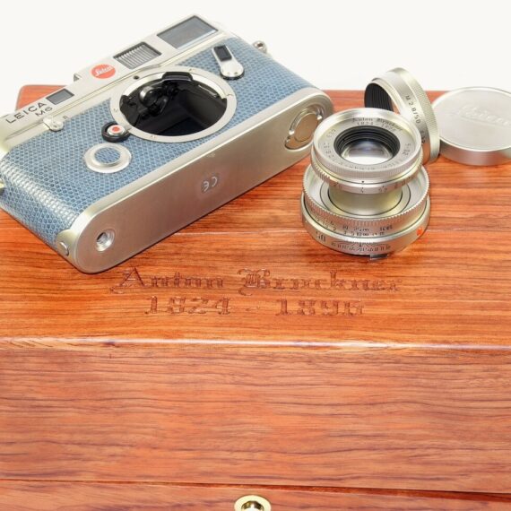 LEICA M6 PLATINUM (10454) ANTON BRUCKNER 1824~1896, 1996 set W/Leica 50mm lens & Leica Original Box Nice Mint/- set