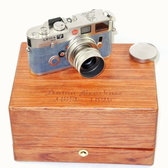 LEICA M6 PLATINUM (10454) ANTON BRUCKNER 1824~1896, 1996 set W/Leica 50mm lens & Leica Original Box Nice Mint/- set