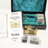 Rollei 35 Classic Gold 75th anniversary 1920-1995 W.Box,manual.cap,flash L.NEW / RARE / SOLD