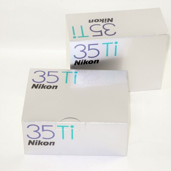 Nikon 35 Ti Date Quartz Compact 35mm Point & Shoot Film Camera W/Box,case,strap, warranty cards,manual LN- / Sold