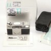 Nikon 35 Ti Date Quartz Compact 35mm Point & Shoot Film Camera W/Box,case,strap, warranty cards,manual LN- / Sold