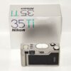 Nikon 35 Ti Date Quartz Compact 35mm Point & Shoot Film Camera W/Box,case,strap, warranty cards,manual LN- / Sold