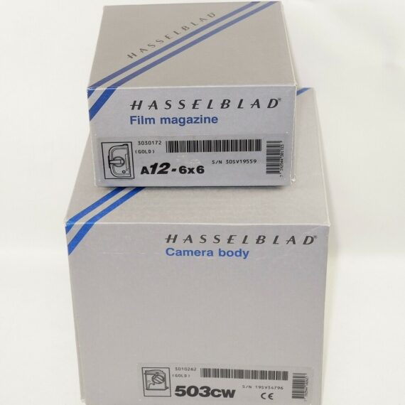 Hasselblad 503 CW Gold 2002 world cup Korea limited edition Sold with :  A12 magazine, boxes, cards Like New / Rare and beautiful.  SOLD