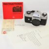 Leica Leicaflex SL2 "50 Jahre" Anniversary chrome camera w/Box,cards M/LN- / SOLD
