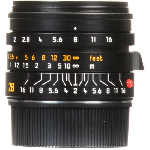 Leica Summicron-M 28mm f/2 ASPH. Lens Cat#11707 New USA / Free shipping (USA)
