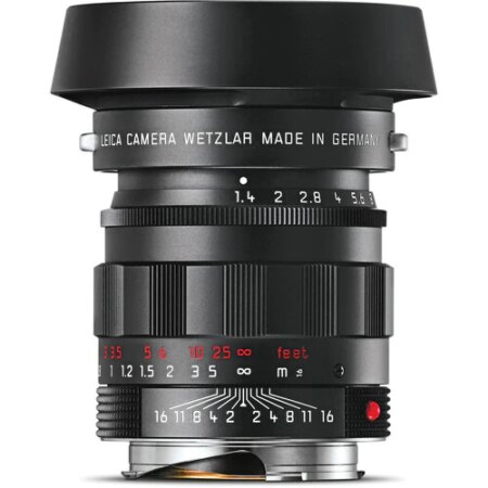 Leica Summilux-M 50mm f/1.4 ASPH. Lens Black-Chrome Edition  Cat# 11715 New USA / Last one In Stock /  Free shipping (USA)