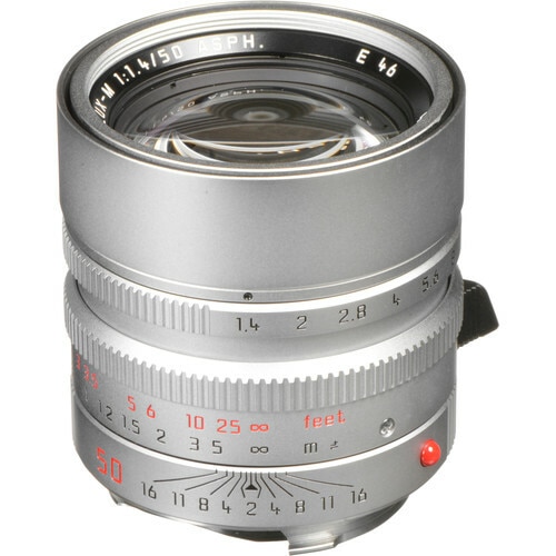 Leica Summilux-M 50mm f/1.4 ASPH. Lens (Silver, Made in Portugal) cat# 11717  New USA / free shipping