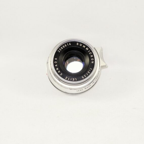 Leica 35/2 Summicron Chrome First Version With Leica Filters , Leica IROOA hood Mint- RARE /SOLD