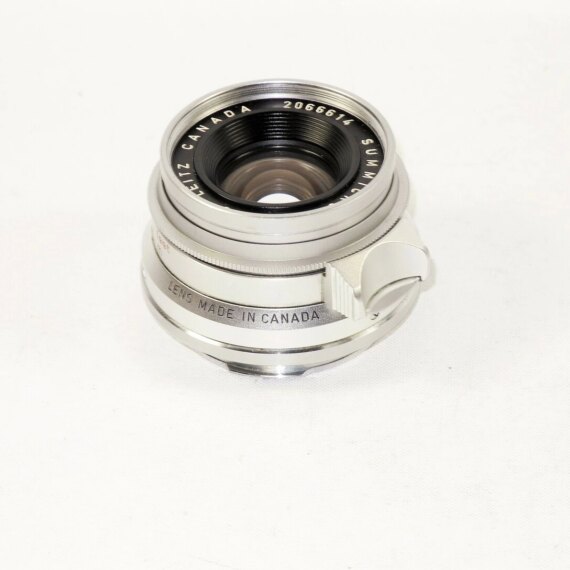 Leica 35/2 Summicron Chrome First Version With Leica Filters , Leica IROOA hood Mint- RARE /SOLD