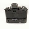 Nikon F3  black camera with Nikon MD4  Motor Drive Ex++/M-