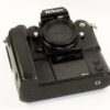 Nikon F3  black camera with Nikon MD4  Motor Drive Ex++/M-