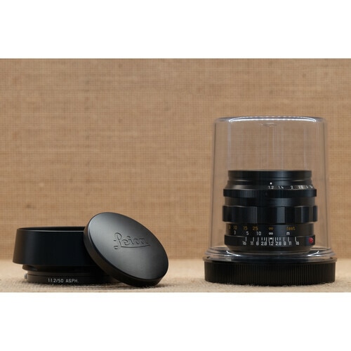 Leica 50mm f/1.2 Noctilux-M ASPH (Black) Lens # 11686 New USA /Free Shipping USA / In STOCK