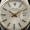 Rolex Oyster Perpetual Date 14K and Stainless Steel Automatic Ladies Wristwatch /Free shipping