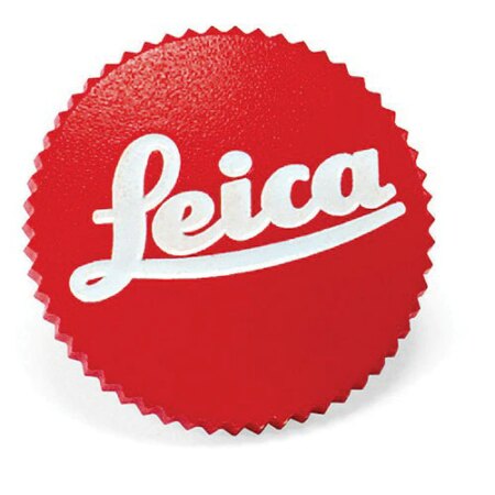Leica Soft Release Button for M-System Cameras (Red 8mm, 0.3") Cat# 14014 New/ In stock