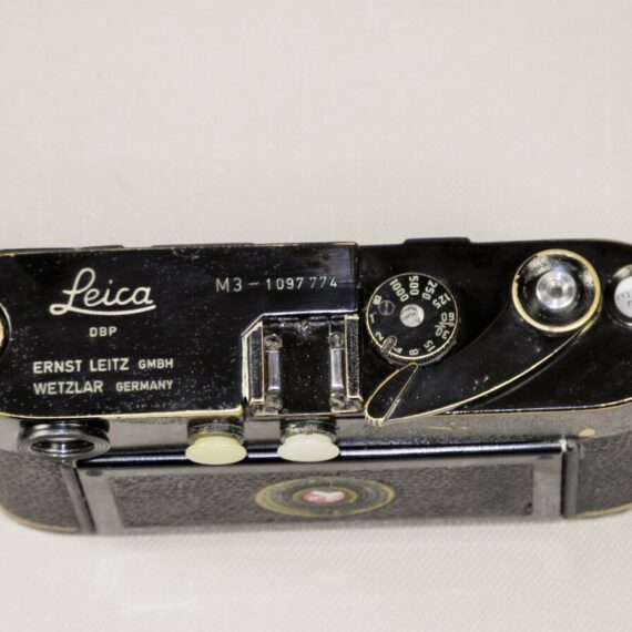 Leica M3 Black Paint original camera With box,case,meter , Just CLA'd /SOLD