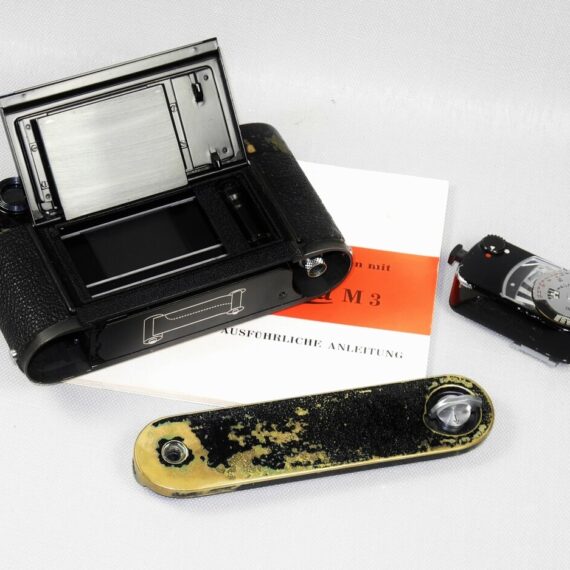 Leica M3 Black Paint original camera With box,case,meter , Just CLA'd /SOLD