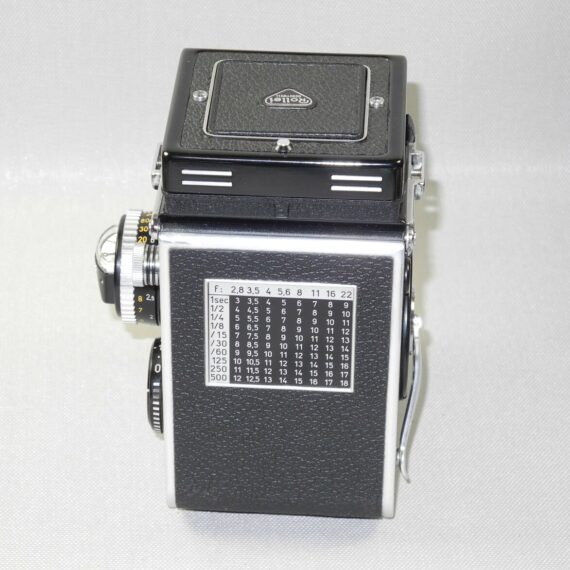 Rolleiflex 2.8F Planar TLR "white face"  w/Case,filter,Hood, Rolleinar 3 Mint- / Free shipping(USA)