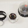 Leica 35/2 Summicron 8 elements with Leica 12585 hood, filter, caps Ex+/++