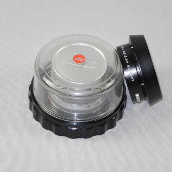 Leica 35/2 Summicron 8 elements with Leica 12585 hood, filter, caps Ex+/++