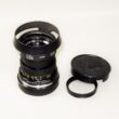 Leica 50/2 Summicron-M black lens cat #11817 (1970) Sold with Leica 12585 metal hood,filter & caps Ex++/Mint-