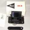 Leica M3 Chrome Single Stroke camera with Leica 50/2 Rigid Summicron in box,case & manual Mint- / SOLD