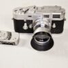 Leica M3 Single Stroke with Leica 50/2 Summicron-Col lens,Hood,Filter,Meter Ex+/++