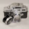 Leica M3 Single Stroke with Leica 50/2 Summicron-Col lens,Hood,Filter,Meter Ex+/++