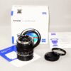 Zeiss 35/2 Biogon T* ZM Black with filter,Zeiss metal hood,caps,box,manual Mint- / Free shipping (USA)