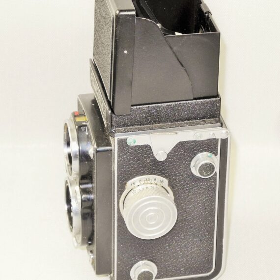 Rollei Automat Model X W/75/3,5 Xenar Lens, With Cap,Case,Rolleinar I,Hood Ex++