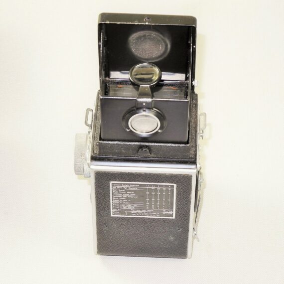 Rollei Automat Model X W/75/3,5 Xenar Lens, With Cap,Case,Rolleinar I,Hood Ex++