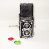 Rolleiflex Automat Model 2 W/7,5cm f3,5 Tessar lens and 2 filters Ex