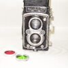 Rolleiflex Automat Model 2 W/7,5cm f3,5 Tessar lens and 2 filters Ex