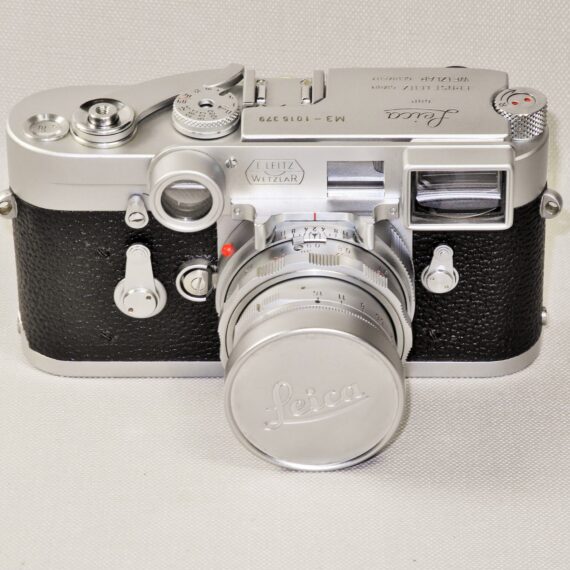 Leica M3 Single Stroke (1960) with Leica 50/2 Summicron- Dual Range(1962) Ex+/++ / SOLD