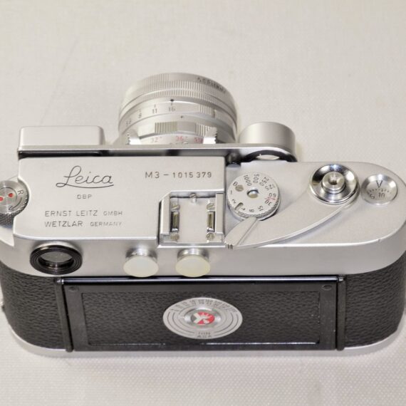 Leica M3 Single Stroke (1960) with Leica 50/2 Summicron- Dual Range(1962) Ex+/++ / SOLD