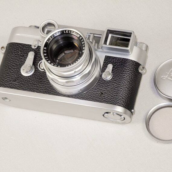 Leica M3 Single Stroke (1960) with Leica 50/2 Summicron- Dual Range(1962) Ex+/++ / SOLD