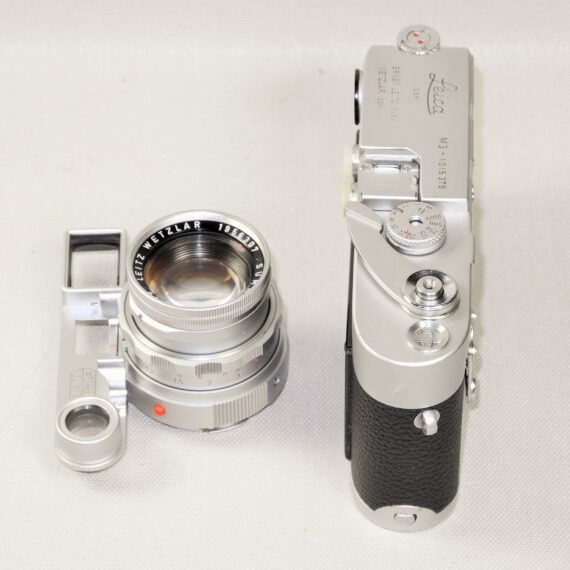 Leica M3 Single Stroke (1960) with Leica 50/2 Summicron- Dual Range(1962) Ex+/++ / SOLD