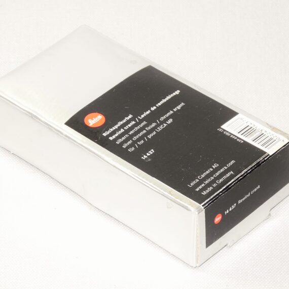 Leica Rewind crank Silver chrome finish for Leica MP 14437 W/Box,Manual Mint/LN