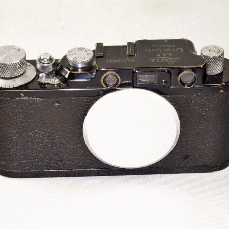 Leica II Model D Black / Chrome  (1937) camera  Ex+/++