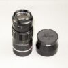 Leica 90/2,8 Elmarit black "Wetzlar" lens (1966) with hood and caps Ex+/++